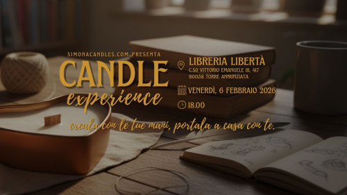 Alla Libreria Libertà torna la Candle Experience