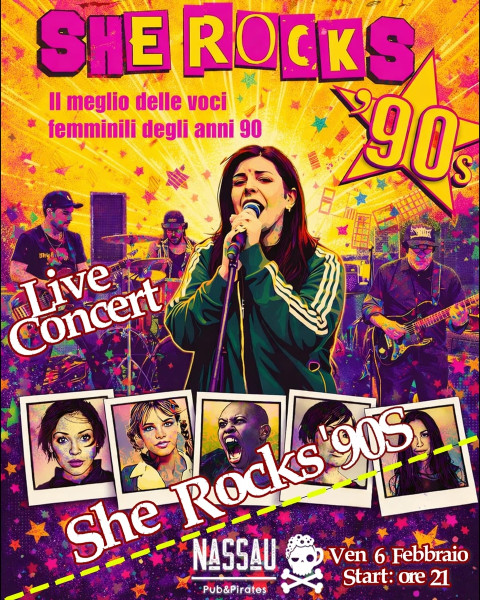 Sherocks90's Live al Nassau Pub&Pirates