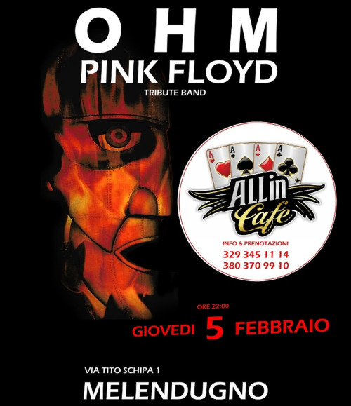 OHM PINK FLOYD Live Pub