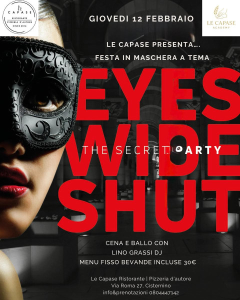 MASQUERADE NIGHT  EYES WIDE SHUT