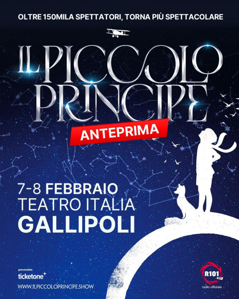 Il Piccolo Principe anteprima nazionale a Gallipoli