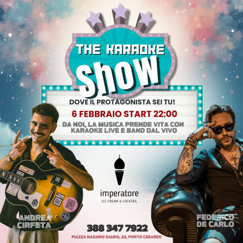 The Karaoke Show al Bar Imperatore di Porto Cesareo
