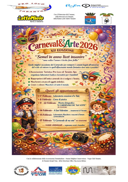 Carneval&Arte 2026