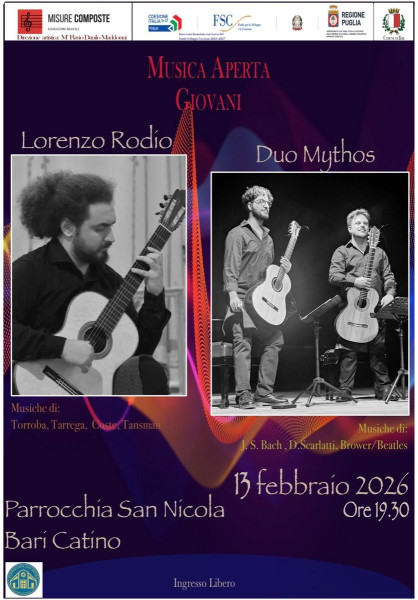 MusicAperta Giovani - Rodio / Duo Mythos
