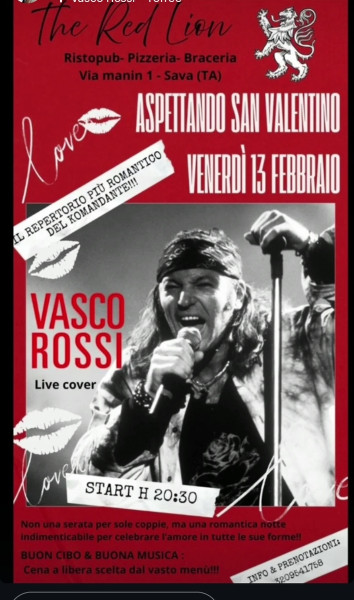 San Valentino con i Vascoacoustic al Red Lion