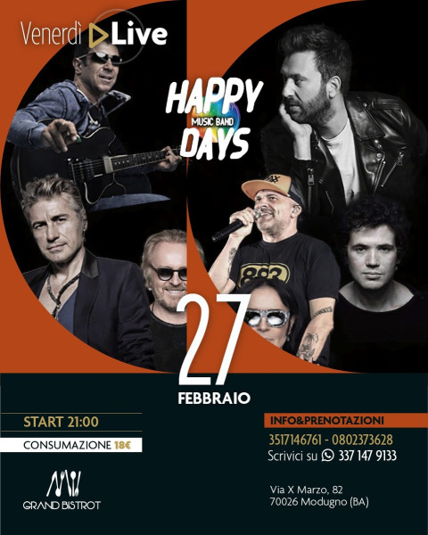 Happy Day Music Band live