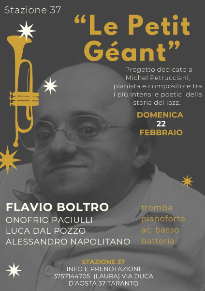 Le Petit Géant: Omaggio al grande MICHEL PETRUCCIANI.