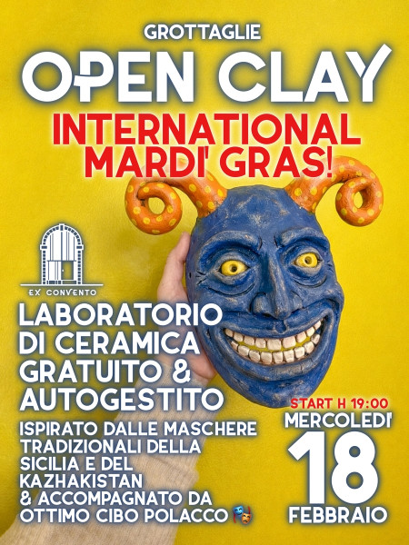OPEN CLAY - Laboratorio di Ceramica gratuito!