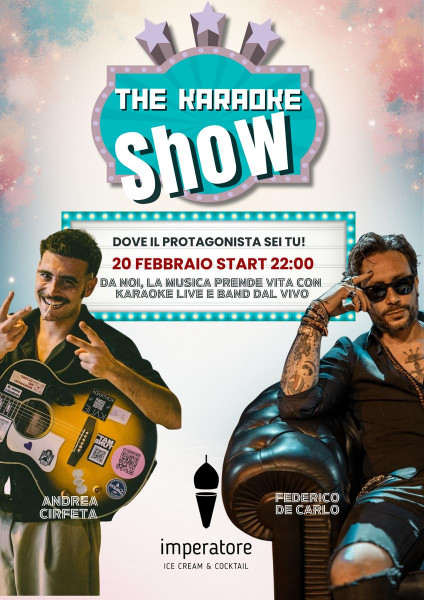 the Karaoke Show:nuovo Appuntamento a Porto Cesareo