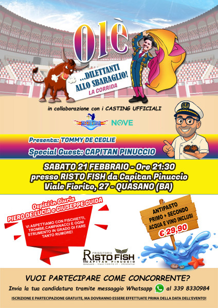 Olè, dilettanti allo sbaraglio - LA CORRIDA! Settima Tappa