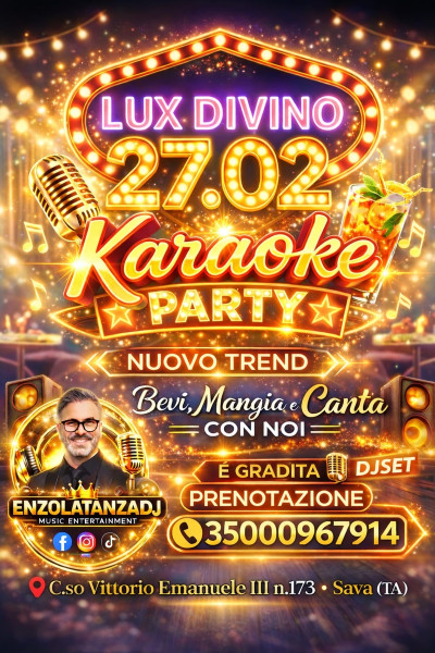 Dj set e balli con Enzo Dj