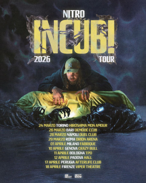 NITRO in concerto con "Incubi Tour"