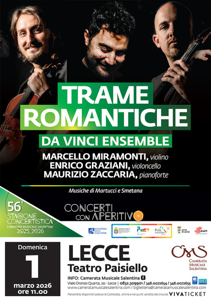 Trame romantiche  Da Vinci Ensemble