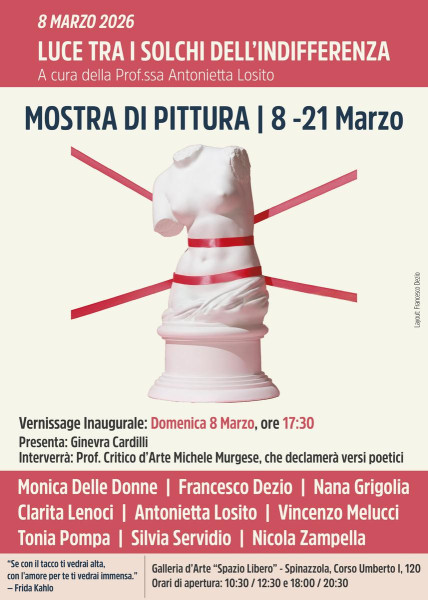 Luce tra i solchi dell'indifferenza