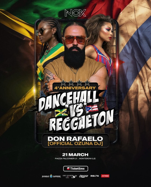Dancehall vs Reggaeton 4 Anniversario
