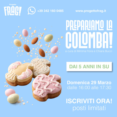 Corso di cucina per bambini | colombina pasquale