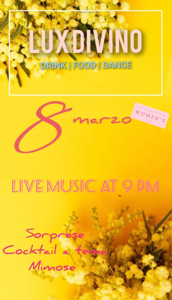 Festa della Donna al Lux Divino