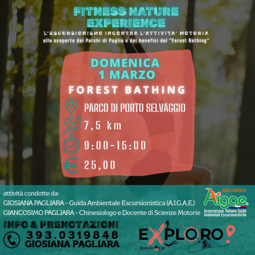 FOREST BATHING-parco di Porto Selvaggio