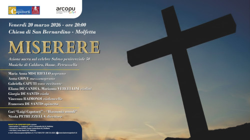 MISERERE azione sacra sul celebre Salmo penitenziale n.50