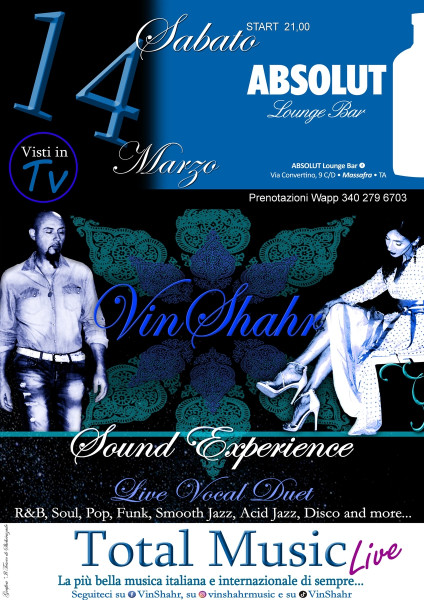 VinShahr Sound Experience a Massafra