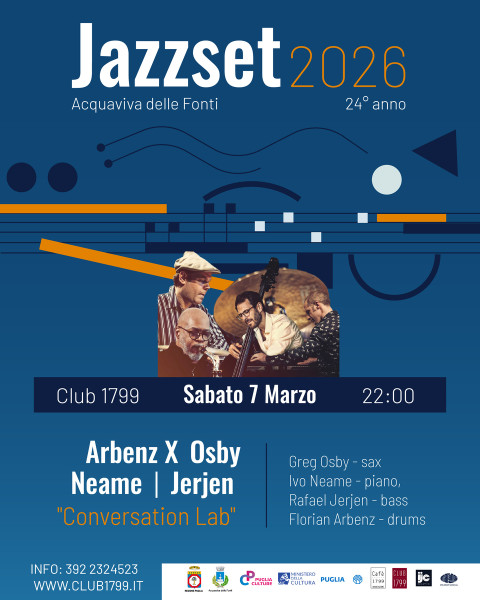 Arbenz X Osby / Neame / Jerjen - Jazzset 2026