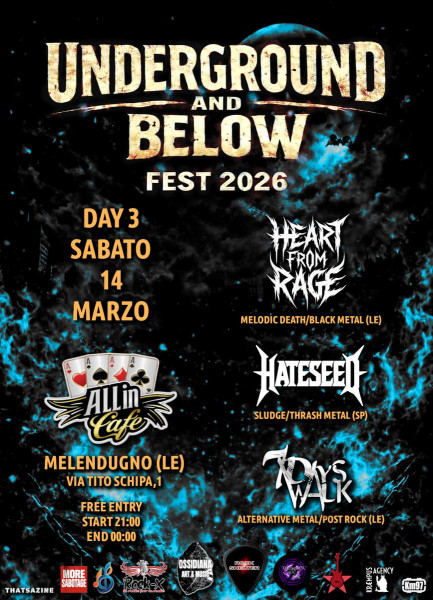 UNDERGROUND AND BELOW FEST - Day3