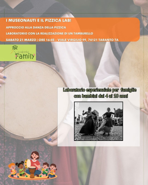 I MuseoNauti al Pizzica Lab!
