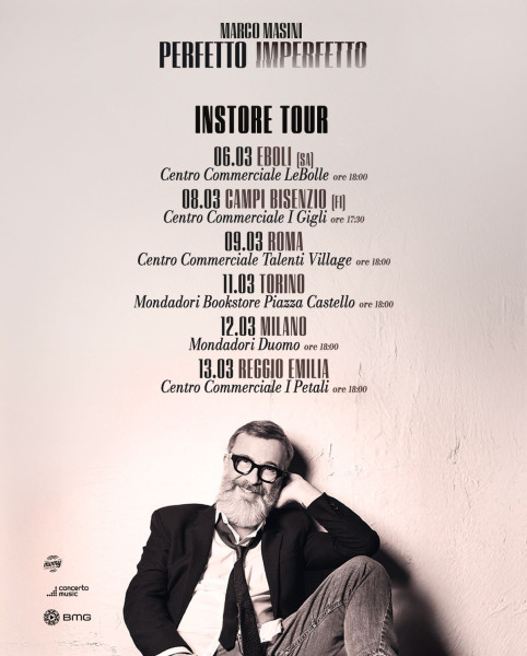 Instore Tour di Marco Masini