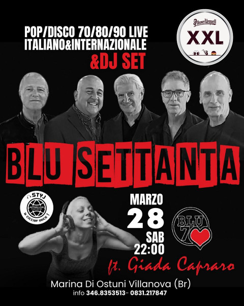 BLU SETTANTA ft. GIADA CAPRARO + DJ SET