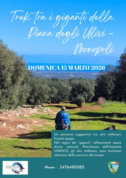Trek tra i Giganti della Piana degli Ulivi - Monopoli