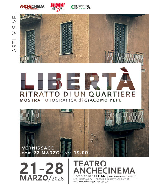 LIBERTÀ Ritratto di un quartiere | Mostra fotografica di Giacomo Pepe