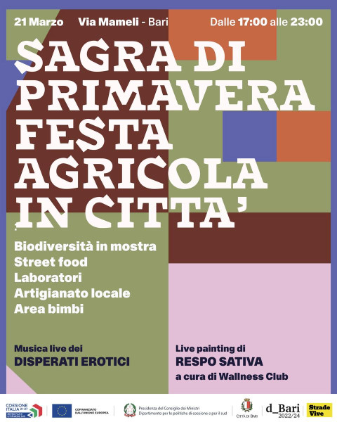 Sagra di Primavera, festa agricola in città