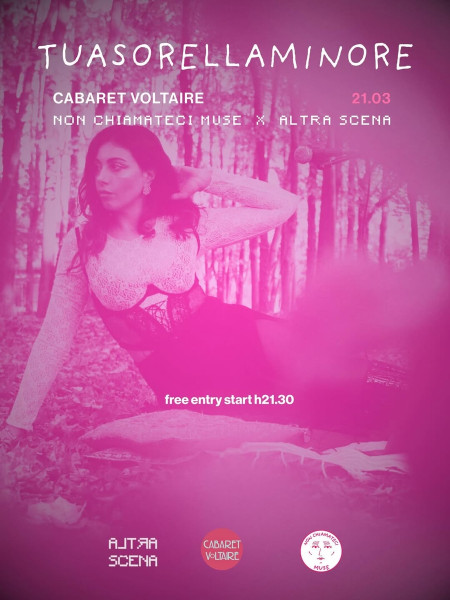 TUASORELLAMINORE Live | Cabaret Voltaire 1916