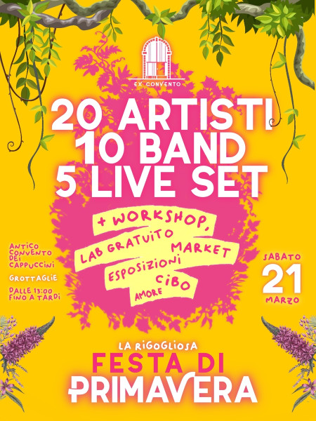 La Rigogliosa FESTA DI PRIMAVERA