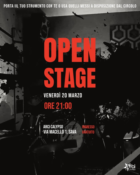 Open stage
