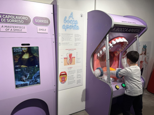 Explora inaugura A bocca aperta