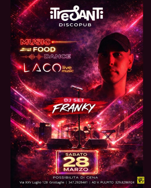 LACO live music + Dj set