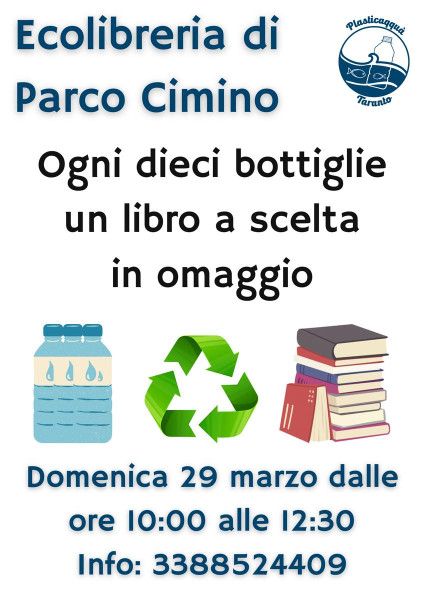 Ecolibreria - un libro gratis a scelta ogni 10 rifiuti