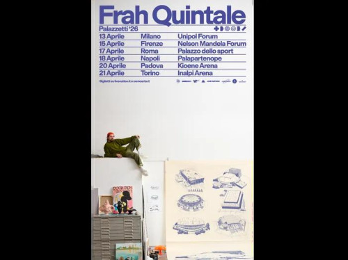 Frah Quintale in Tour con "Palazzetti '26"