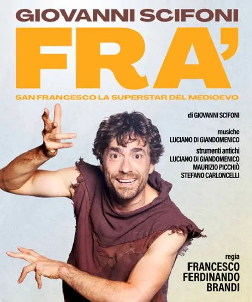 Giovanni Scifoni FRA' - San Francesco, la star del Medioevo