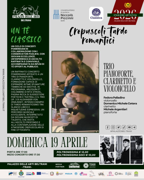 Un tè classico - Crepuscoli Tardo Romantici