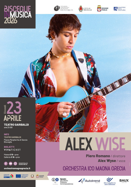 ALEX WYSE & l'ORCHESTRA ICO DELLA MAGNA GRECIA - Bisceglie in Musica 2026