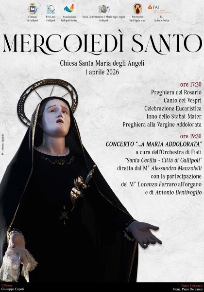 MERCOLEDÌ SANTO