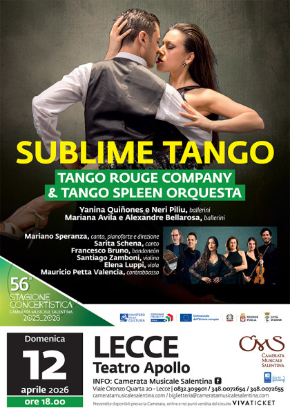 Sublime Tango - Tango Rouge Company