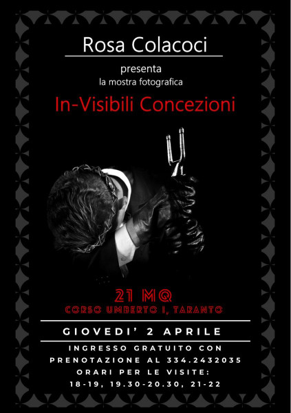 In-Visibili Concezioni. Mostra fotografica di Rosa Colacoci