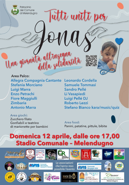 Melendugno e Borgagne uniti per Jonas