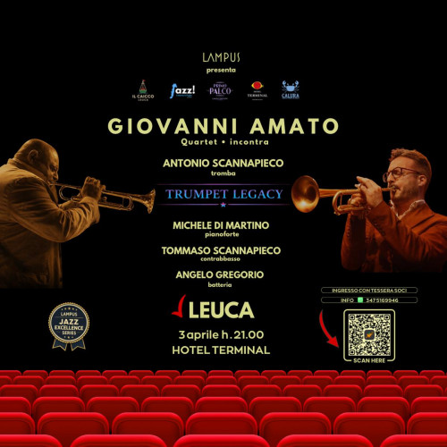 Trumpet Legacy - Giovanni Amato Quartet in concerto a Leuca