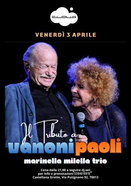 Tributo a Vanoni & Paoli live at Cloud
