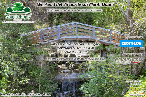 Weekend del 25 aprile sui Monti Dauni