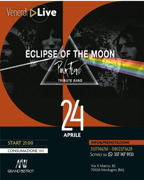 Pink Floyd Experience al Grand Bistrot